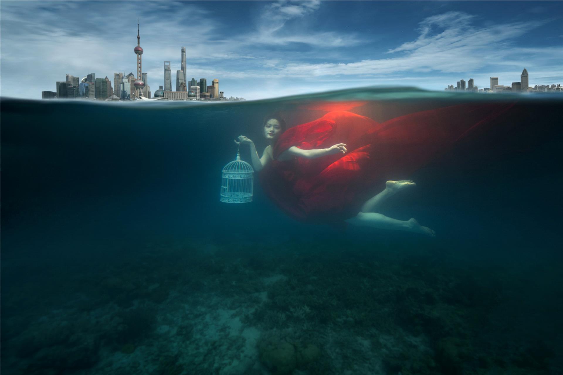 Certificate of Commendation - Ruiyuan Chen (China) - Beautiful Woman In The Water